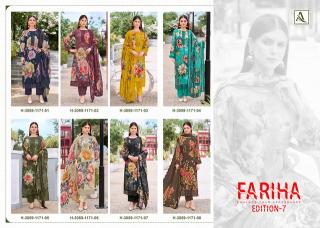 Alok suit fariha-7 wholesale dress materials in chickpet